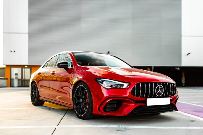 MERCEDES-BENZ CLA 45s AMG 2020 | Red