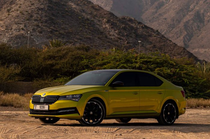 ŠKODA Superb 2022 | Limegreen